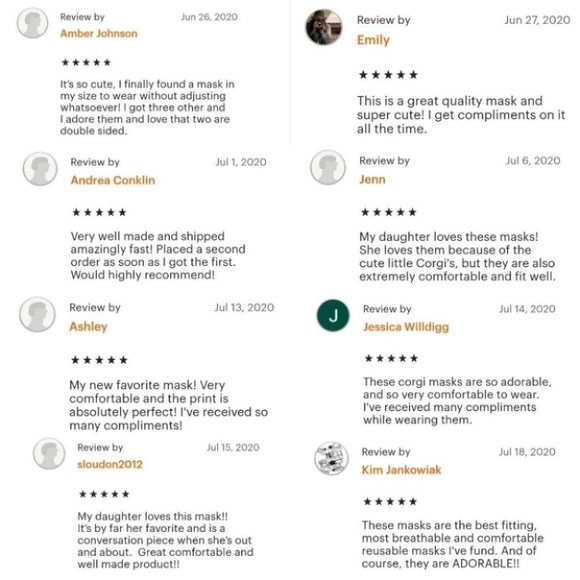 Strawberry Face Mask W/ Disposable Filter Pocket - Picture 9 of 13